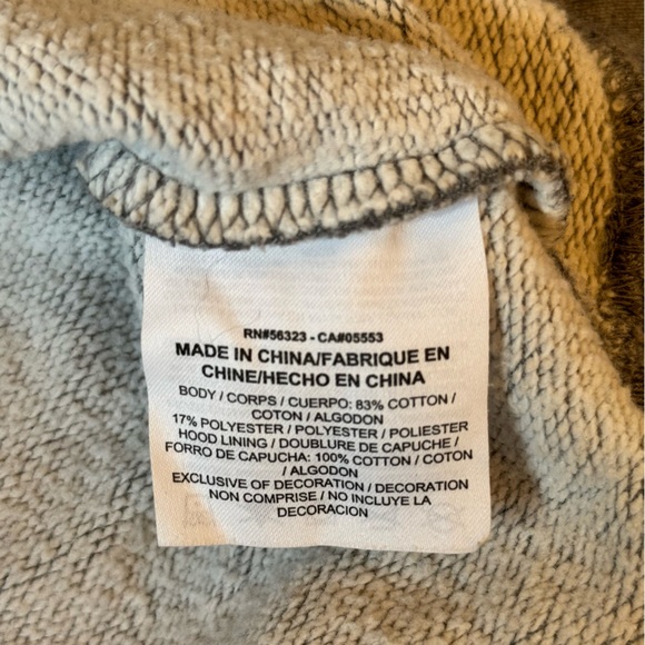 Nike Women’s Gray Hooded Pullover Cowl Neck Sweater Size XL - Picture 7 of 11